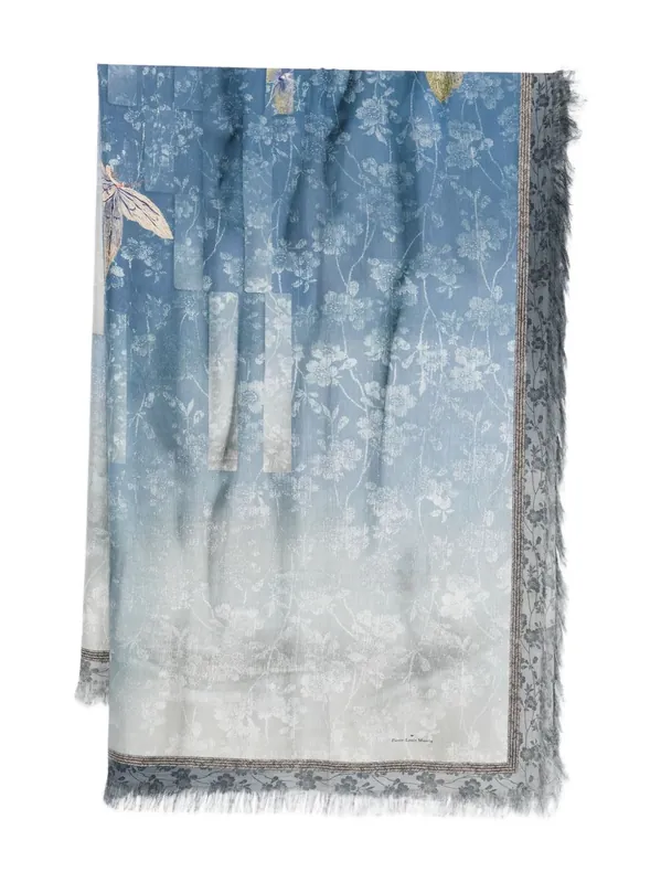 Printed Silk Scarf - Pierre Louis Mascia