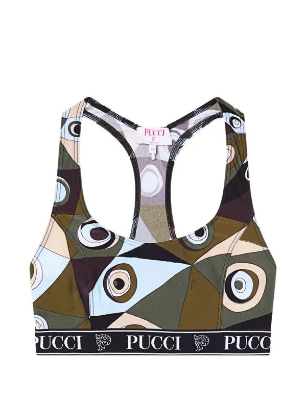 Printed Bralette - Pucci