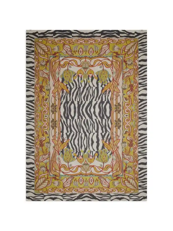 Printed Silk And Cotton Scarf - Pierre Louis Mascia