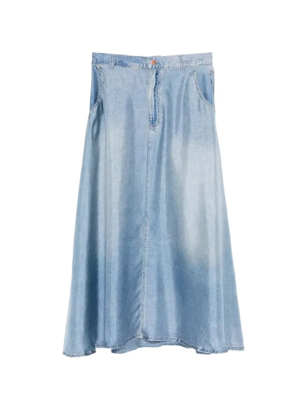 Printed Silk Skirt - Pierre Louis Mascia