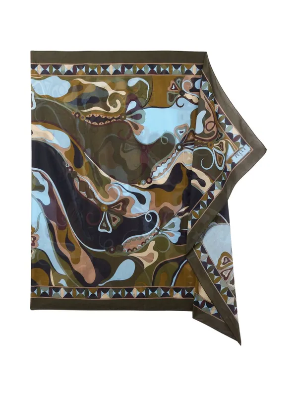 Printed Cotton Sarong - Pucci
