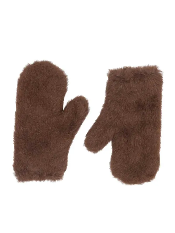 Mxaombrato4 Brown Gloves - Max Mara
