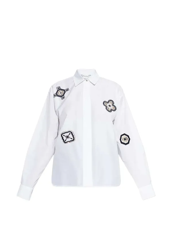 Shirt With Striking Embellishments - Max Mara