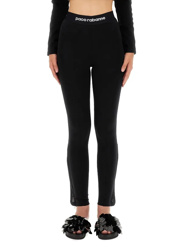 Pants With Logo - Rabanne