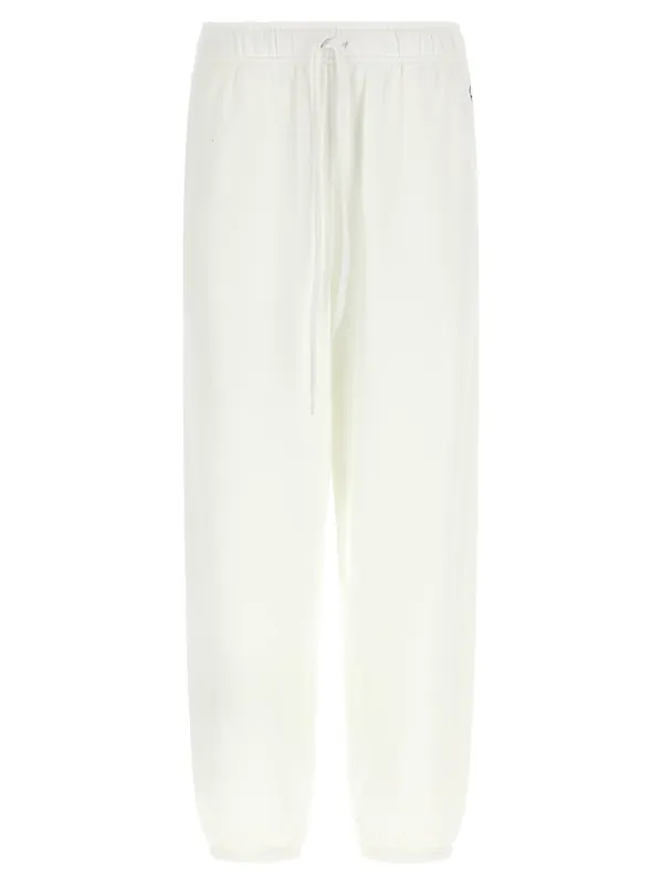 Logo Embroidery Joggers Pants White - Polo Ralph Lauren