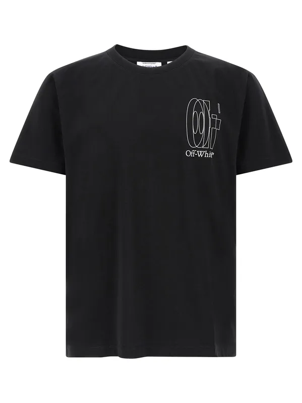 Big Double Arrow T-Shirt Black