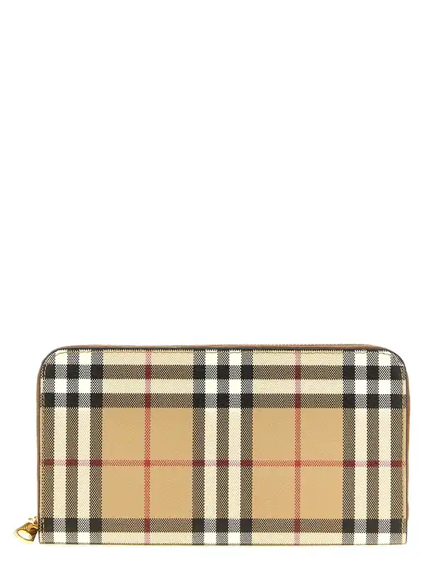 Elmore Wallets And Card Holders Beige - Burberry