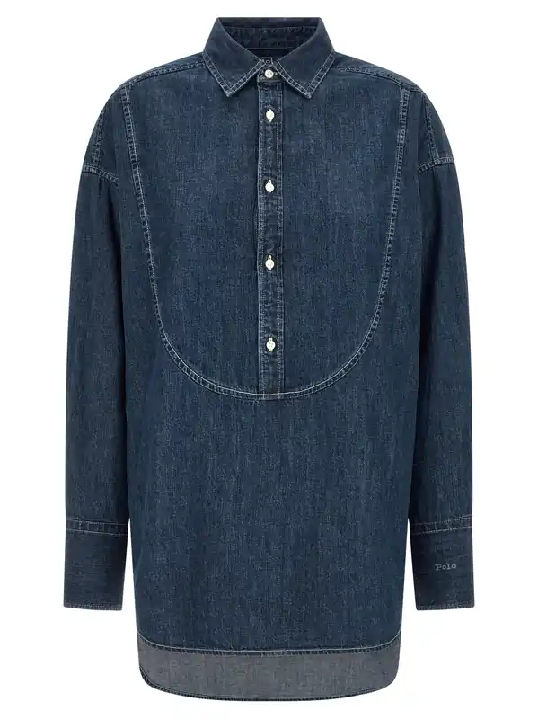 Denim Shirt Shirt And Blouse Blue - Polo Ralph Lauren
