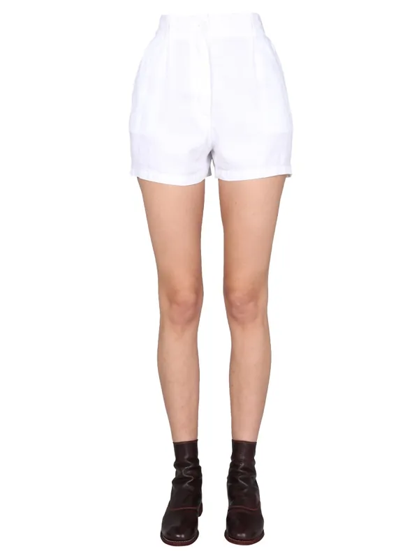 Wide Leg Shorts - Aspesi