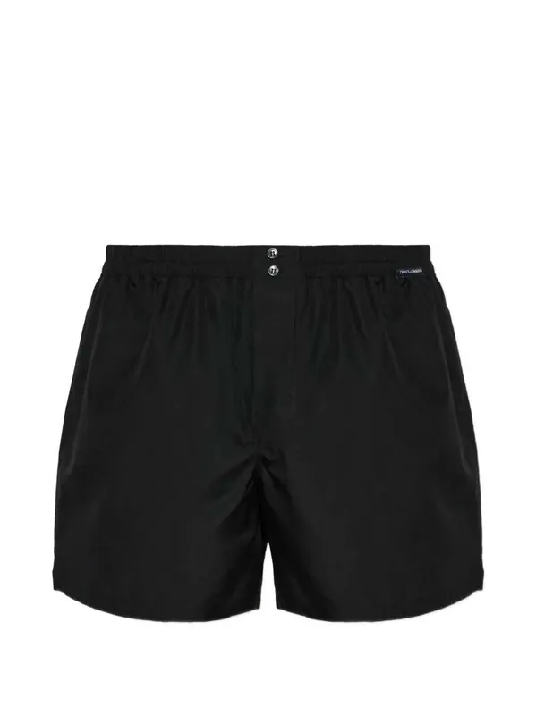 Boxer Shorts With Buttons - Dolce & Gabbana