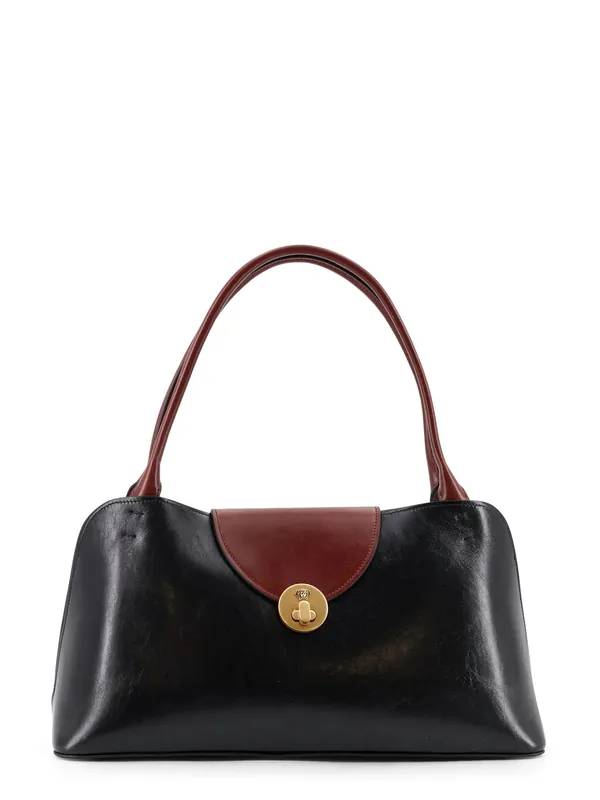 Vivian Leather Shoulder Bag - Versace