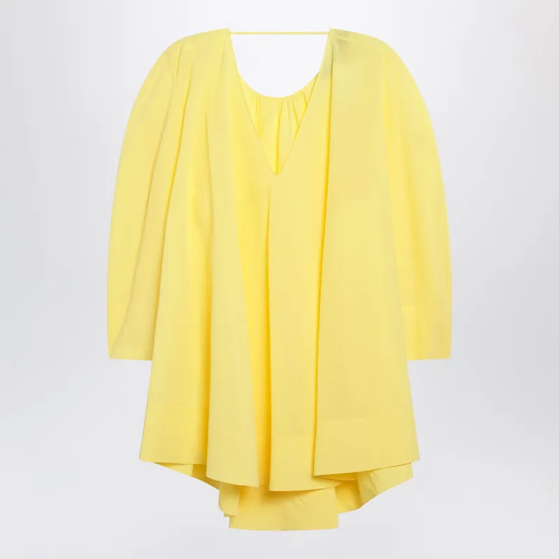 Paysan Tunic Dress In Yellow - Jacquemus