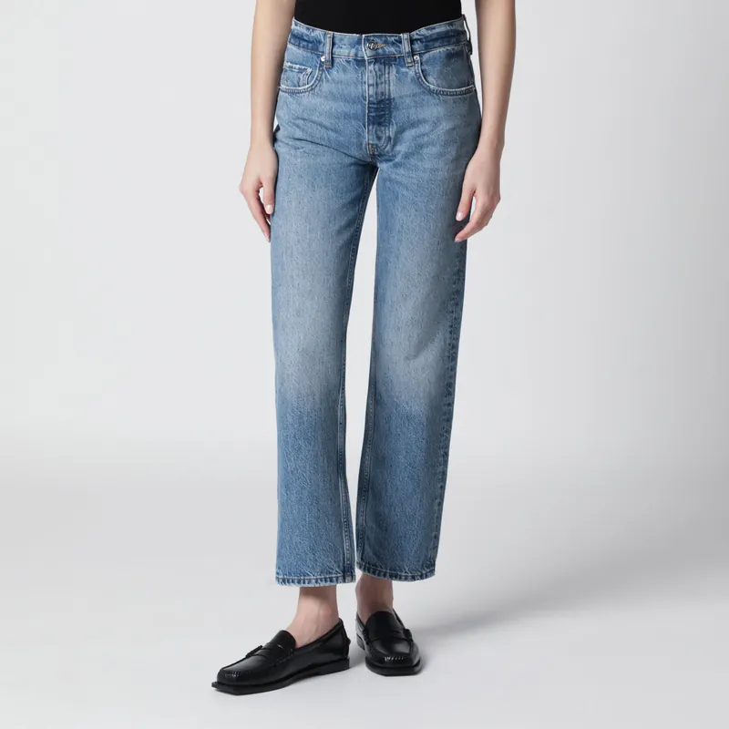 Jane Jeans Light Blue Washed Effect - Anine Bing