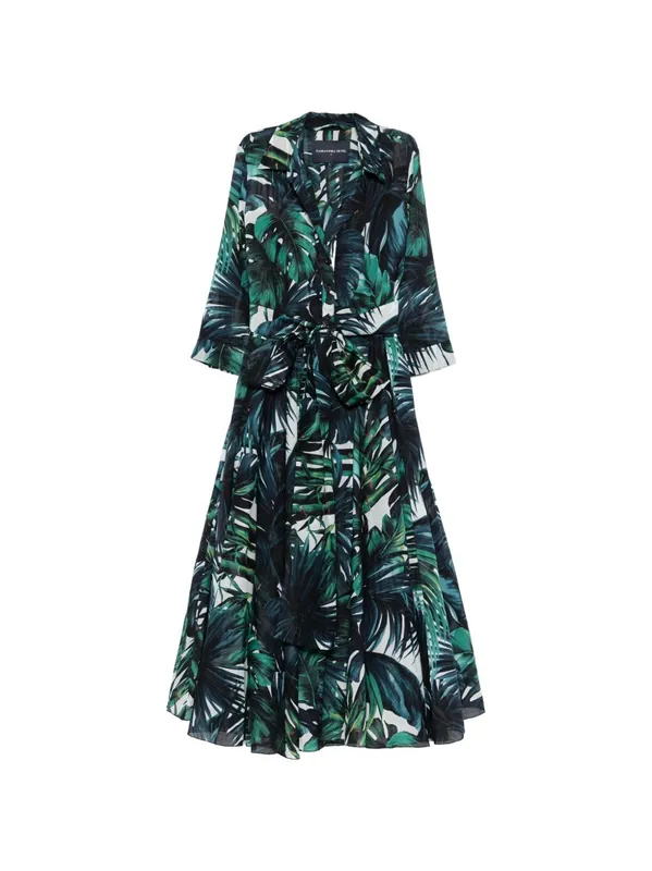 Aster Cotton Midi Dress - Samantha Sung