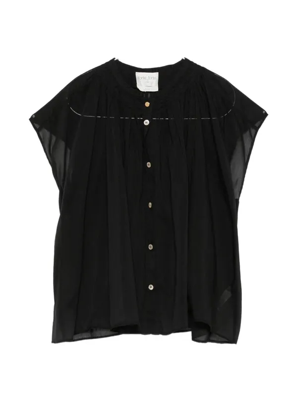 Voile Cotton And Silk Shirt - Forte_Forte