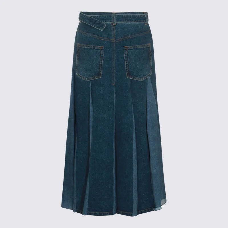 Skirts Blue - Sacai