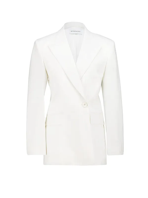Wool And Mohair Blazer - Givenchy