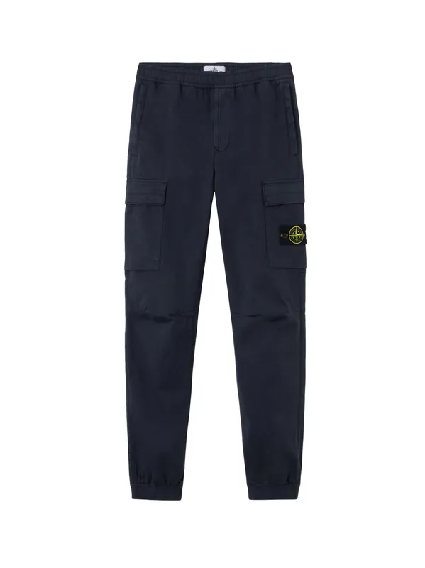 Organic Cotton Trousers - Stone Island
