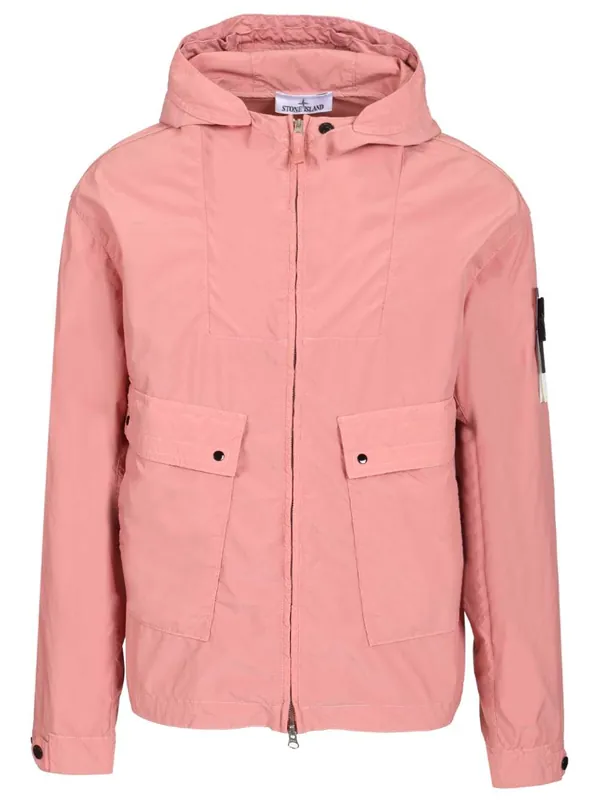 Short Parka Jackets Violet - Stone Island