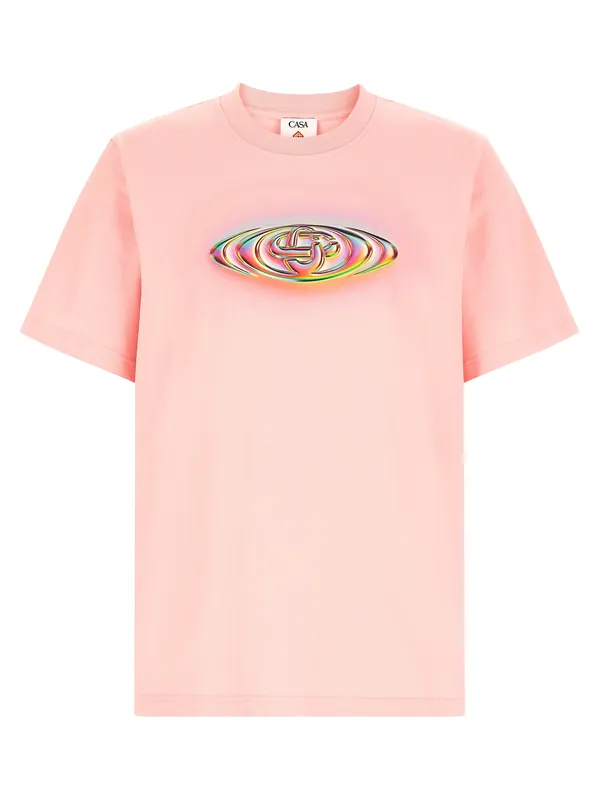 Glass Logo T-Shirt Pink
