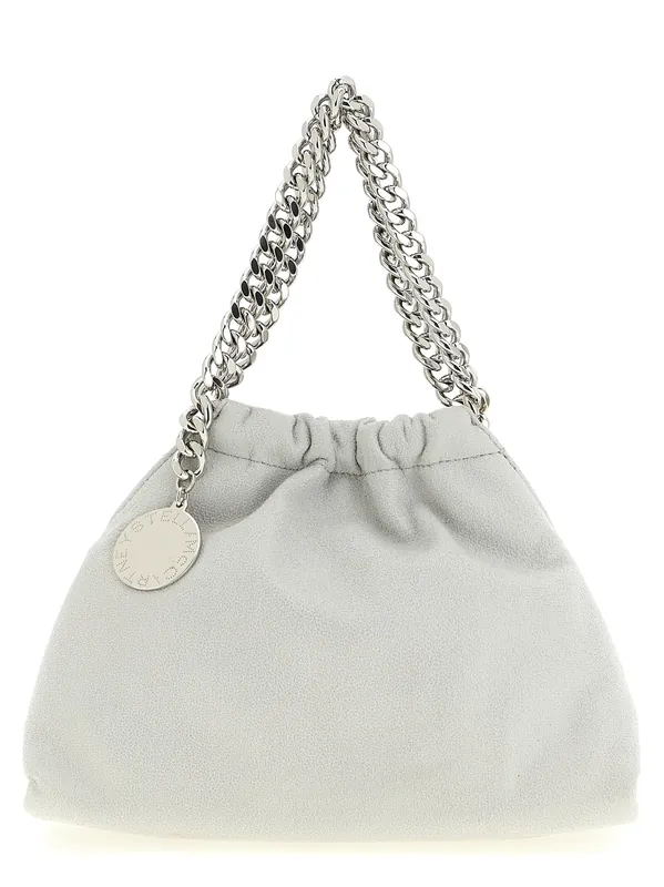 Falabella Mini Drawstring Hand Bags Gray - Stella McCartney