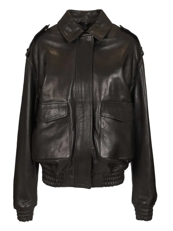 Astral Leather Jacket Jackets Black - Arma