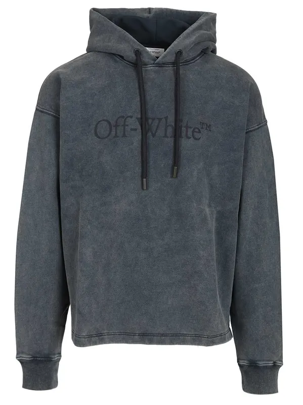 Hooded Sweatshirt Sweatshirts Blue - Off-White