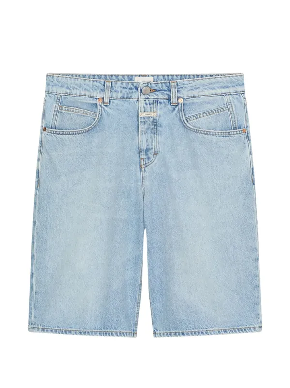 Denim Cotton Shorts - CLOSED