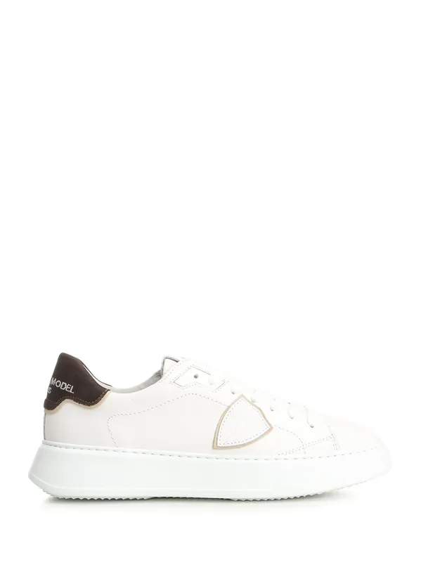 Temple Low Man Sneakers White - Philippe Model