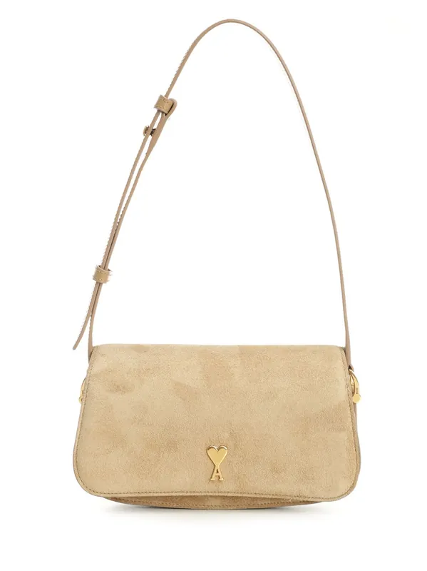 Paris Paris Shoulder Bags Beige - Ami Paris