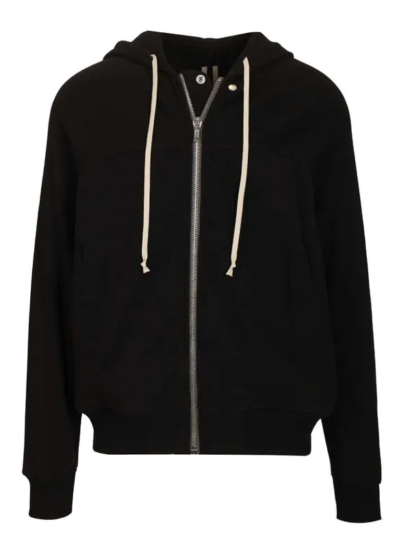 Hoodie Sweatshirts Black - Rick Owens