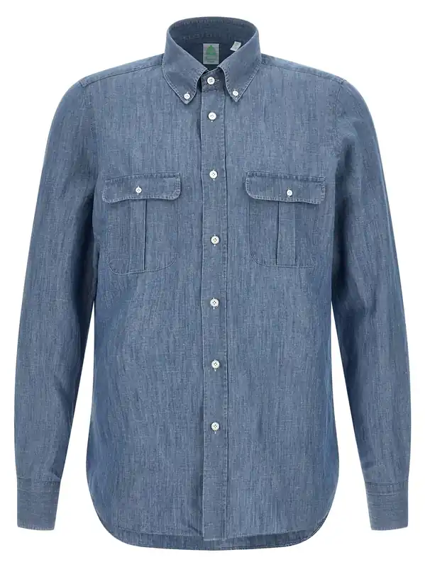 Zurigo Shirt And Blouse Blue - Finamore