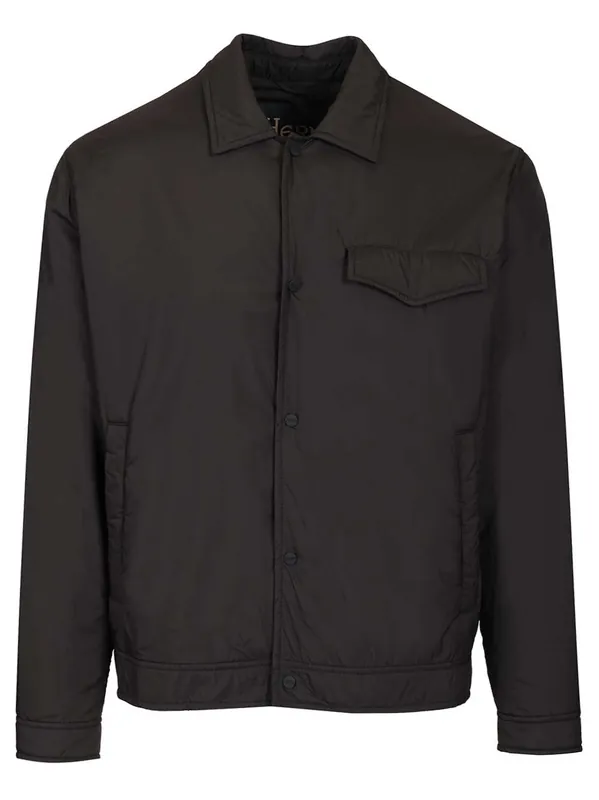 Shirt Jacket Ecoage Nylon Jackets Blue - Herno