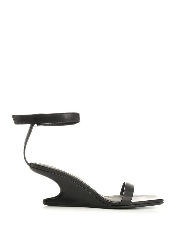 Cantilever Sandals Black - Rick Owens