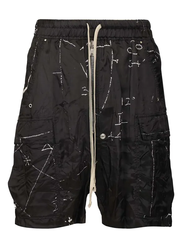 Cargobela Shorts Trousers Black - Rick Owens