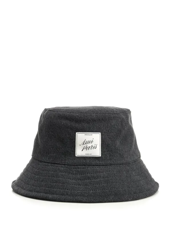 Ami Paris Bucket Hats Black