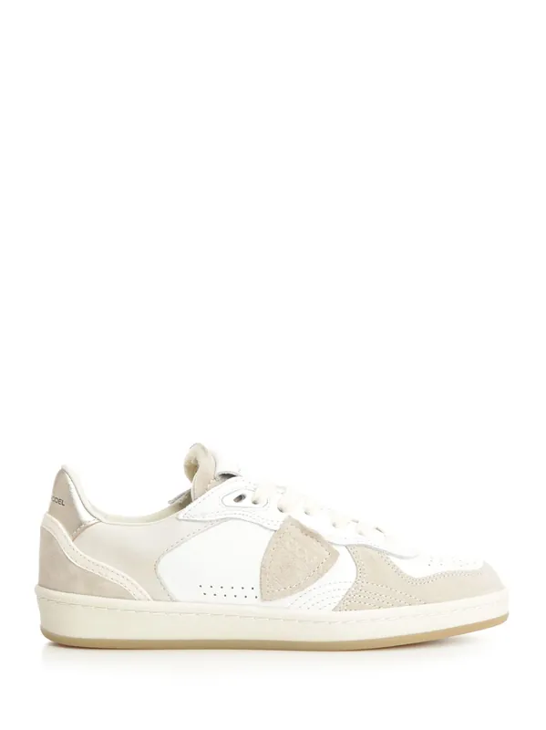 Pgal Low Woman Sneakers Beige - Philippe Model