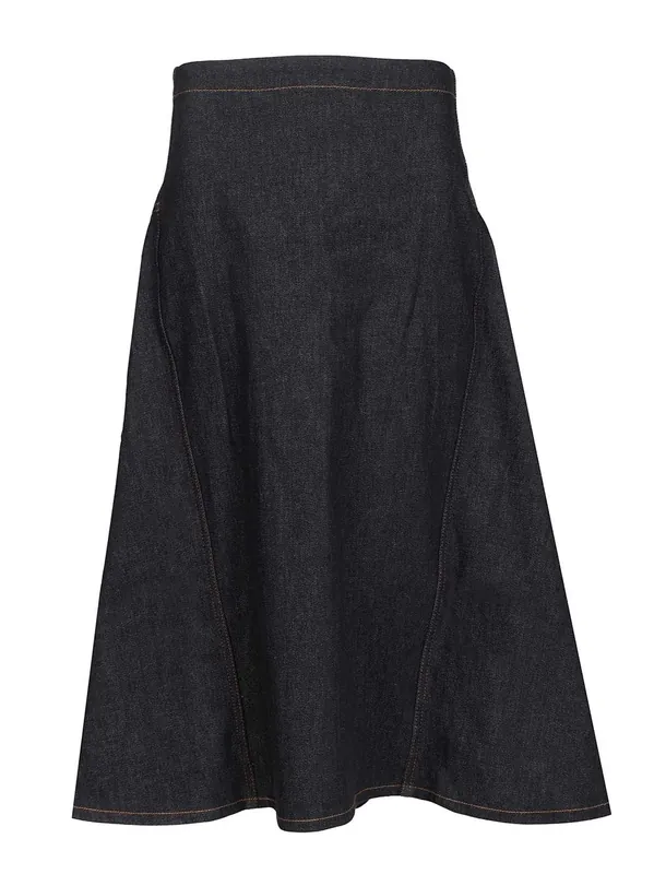 Lavoir De-NîMes Denim Skirt Skirts Blue