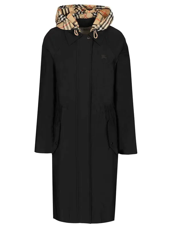 Newbury Parka Coats Black - Burberry