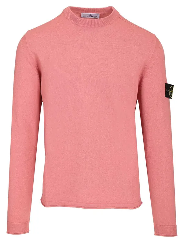 Lightweight Organic Cotton Sweater Knitwear Violet - Stone Island