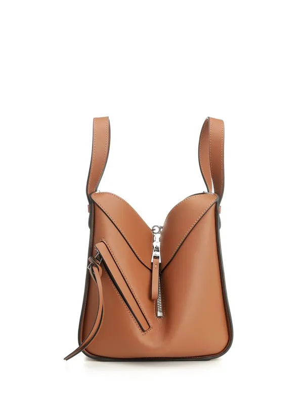 Compact Hammock Bag Handbags Brown - Loewe