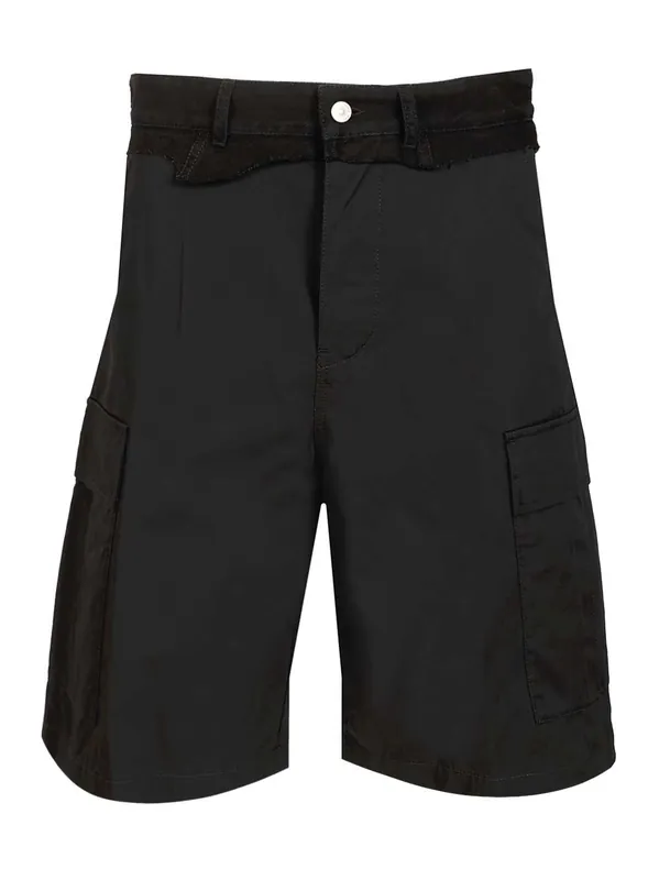 Shorts Trousers Black - MM6 Maison Margiela