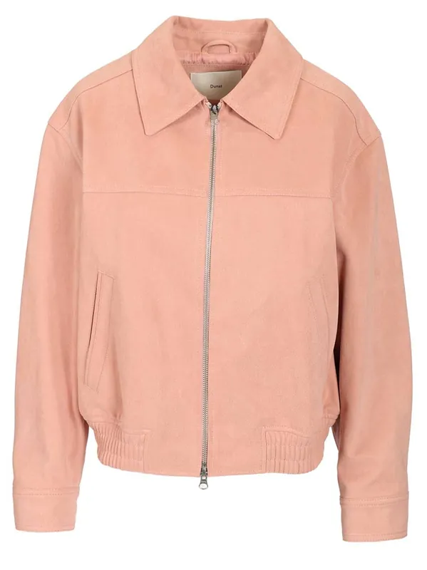 Jacket With Collar Jackets Rose - Dunst