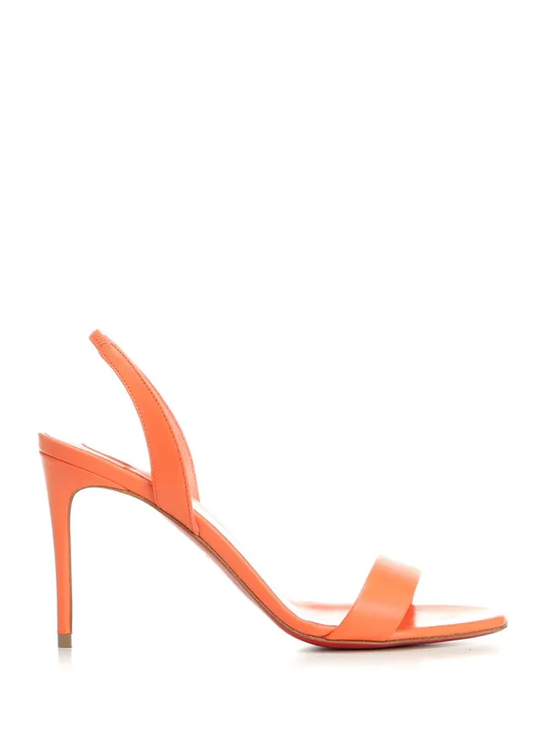 O Marylin Slingback Sandals Orange - Christian Louboutin