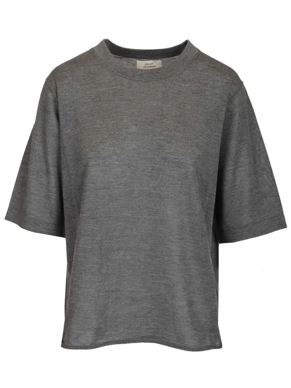 Nala Tops Grey - Loulou De Saison