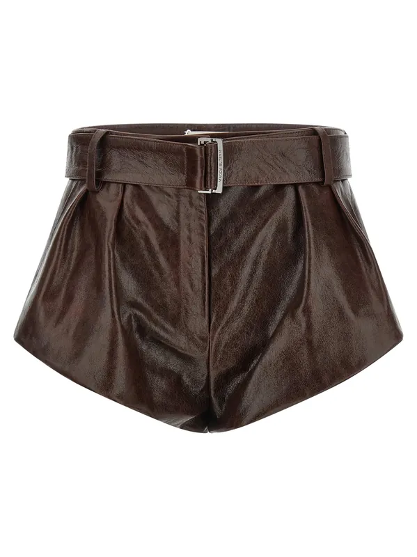 22 Bermuda And Short Brown - Magda Butrym