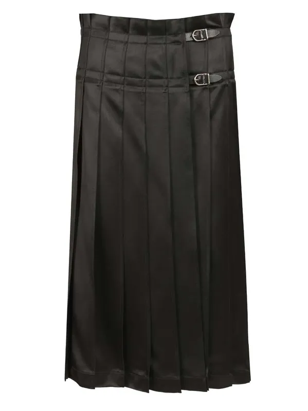 Pleated Skirt Skirts Grey - Durazzi Milano