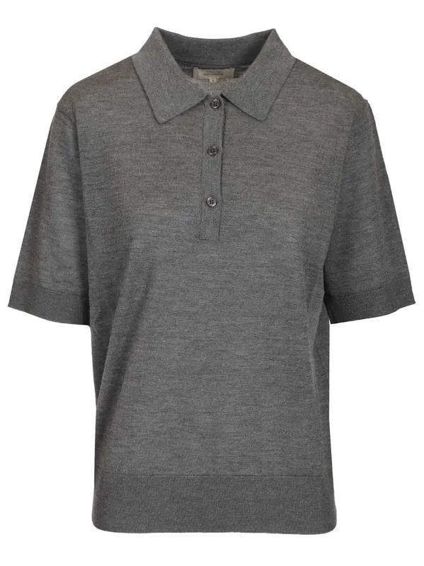 Migo Polo Shirt Grey - Loulou De Saison