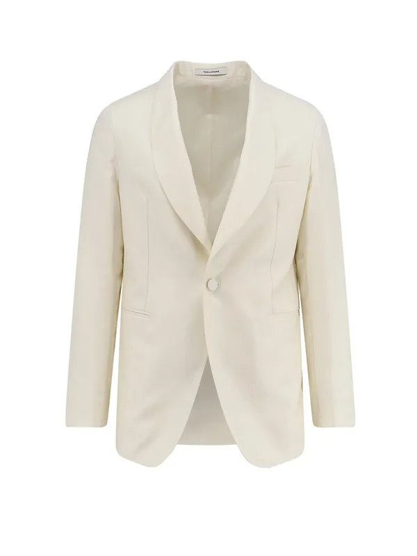 Virgin Wool And Lyocell Blazer - Tagliatore