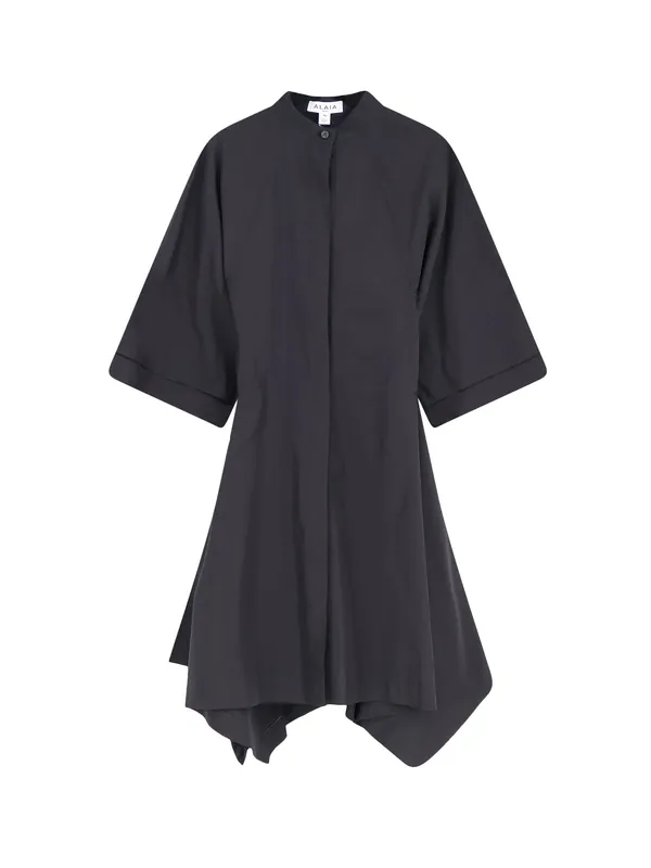 Panelled Cotton Dress - Alaïa